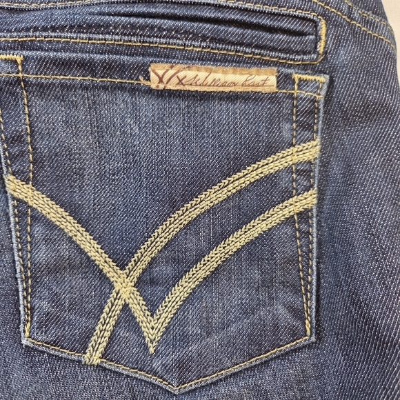 William Rast Savoy Dark Blue Straight Leg Jeans Size 23 - Picture 7 of 10